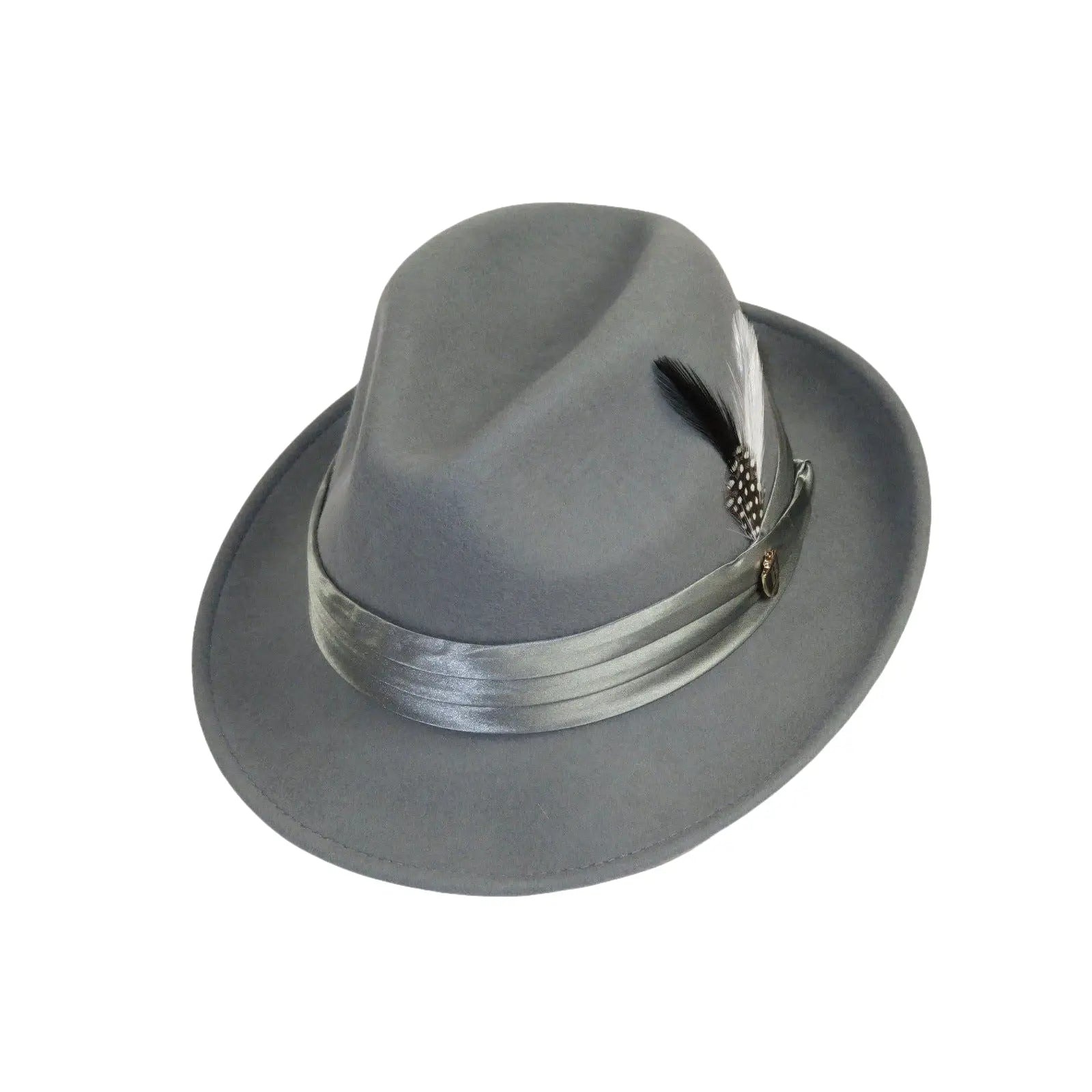 Bruno Capelo Hat Australian Wool Crushable Fedora Giovani UN130 Gft.Gray - J.Valintin Men's Wear Legend - UN130 - Gft Gray - S
