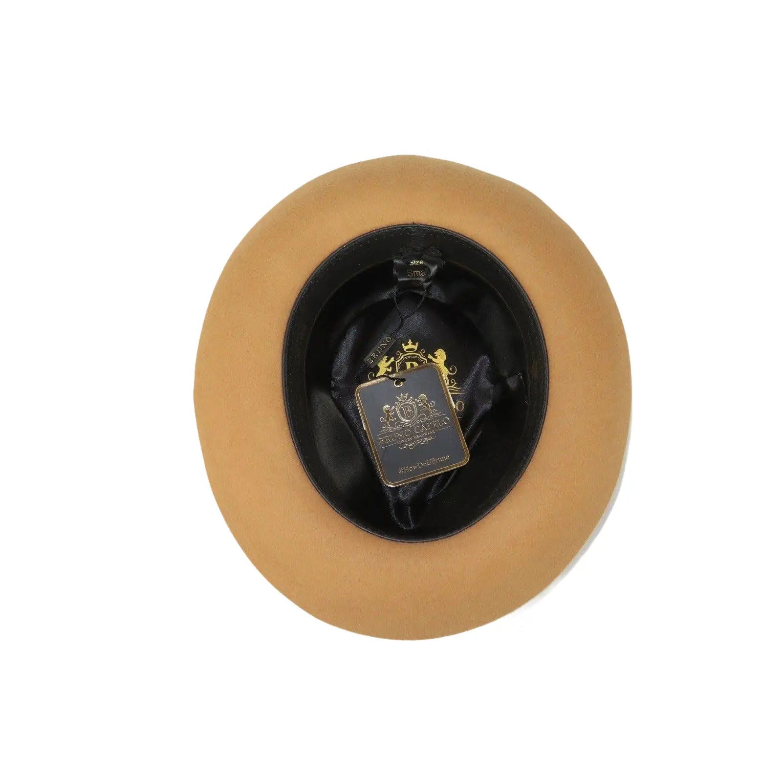 Bruno Capelo Hat Australian Wool Fedora Teardrop Crown Fabio FB230 Camel - J.Valintin Men's Wear Legend - FB230 - Camel - S