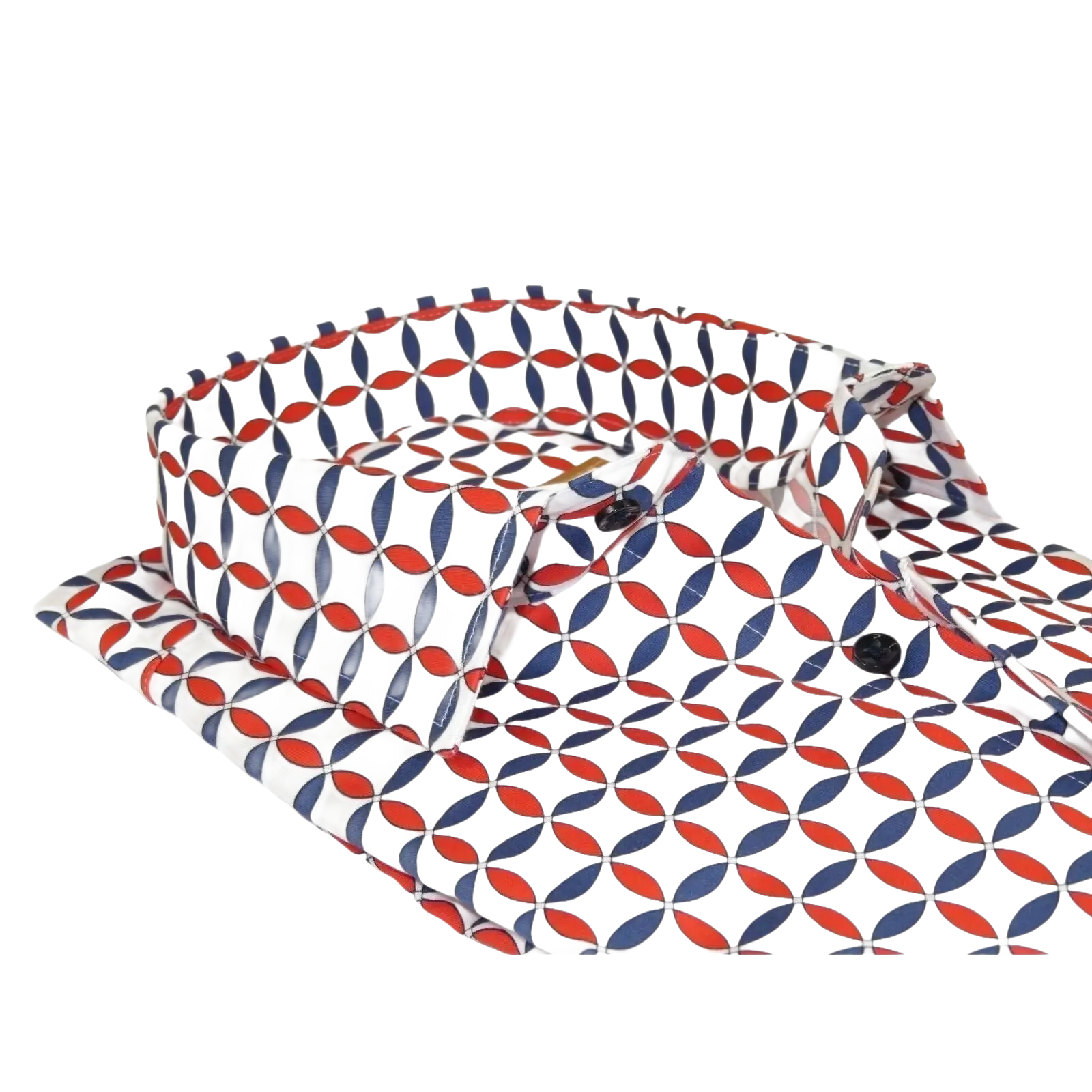 Men 100% Cotton Sports Shirt CIERO MONTERO Turkey Dress/Casual #5072 - 01 Red Blue - J.Valintin Men's Wear Legend - 101115