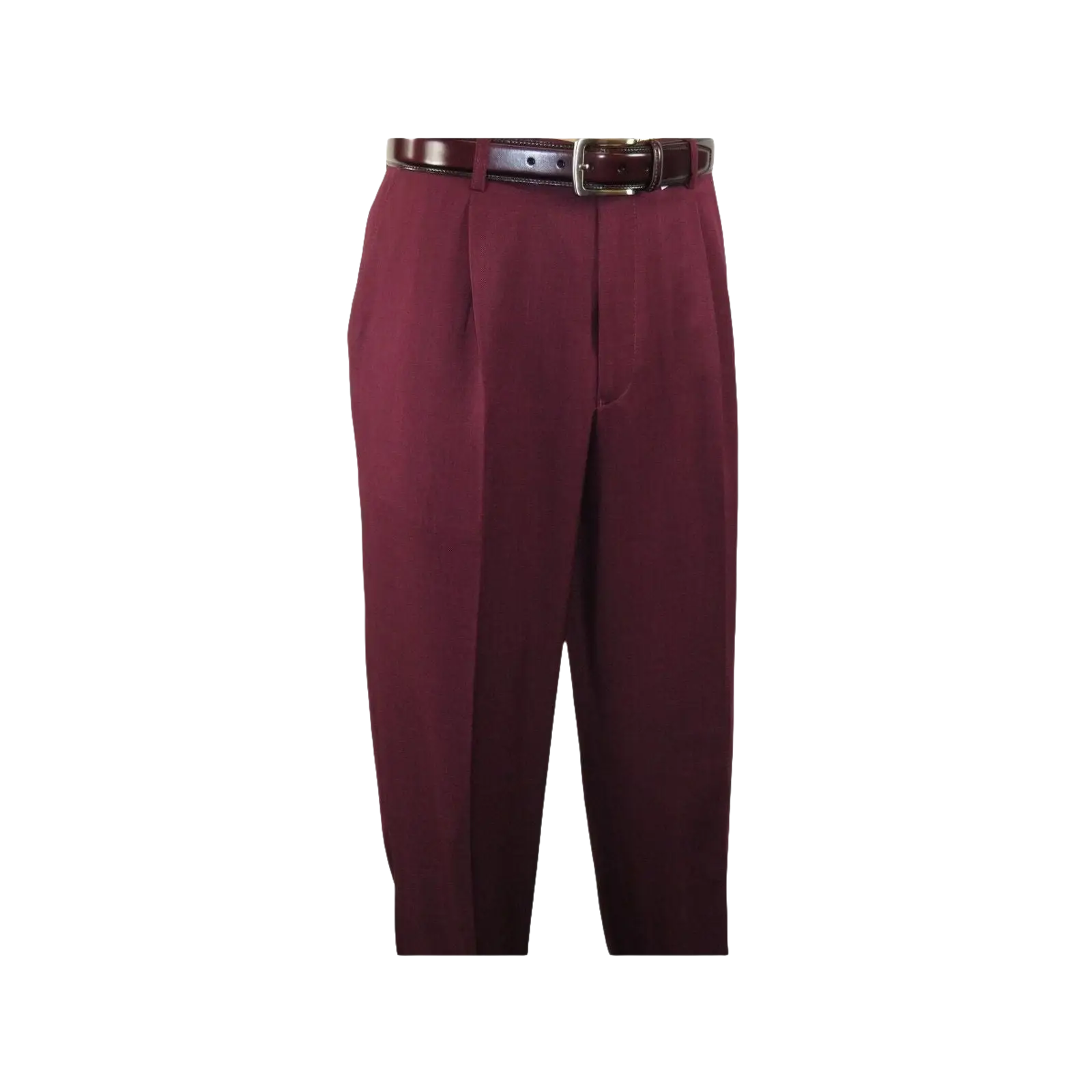 Men 2pc Walking Leisure Suit Short Sleeves By DREAMS 255 - 06 Solid Burgundy - J.Valintin Men's Wear Legend - 95872