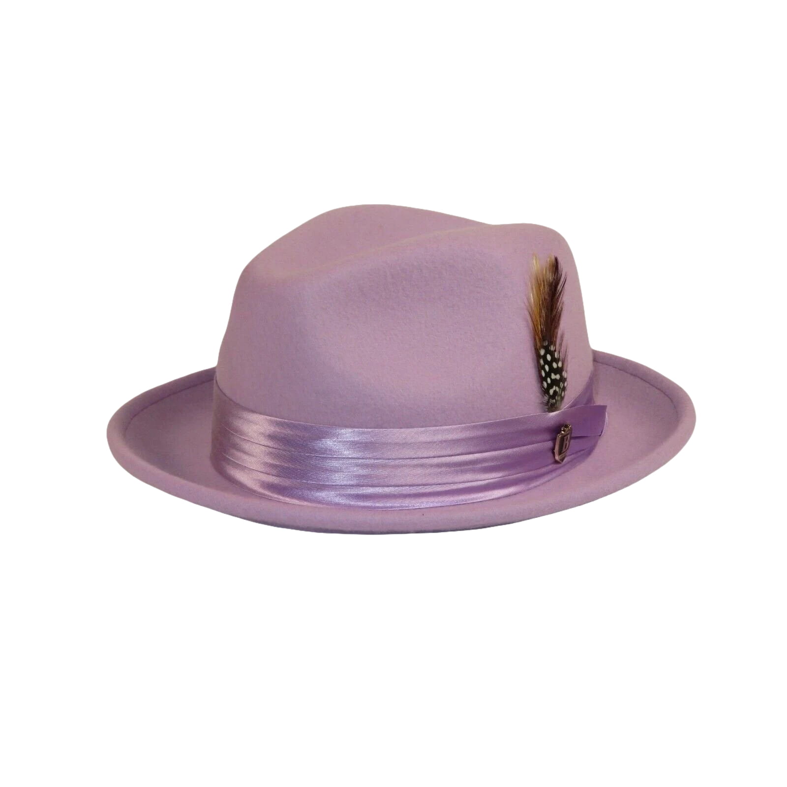 Men Bruno Capelo Hat Australian Wool Crushable Fedora Untouchable UN127 Lavender - J.Valintin Men's Wear Legend - 98065