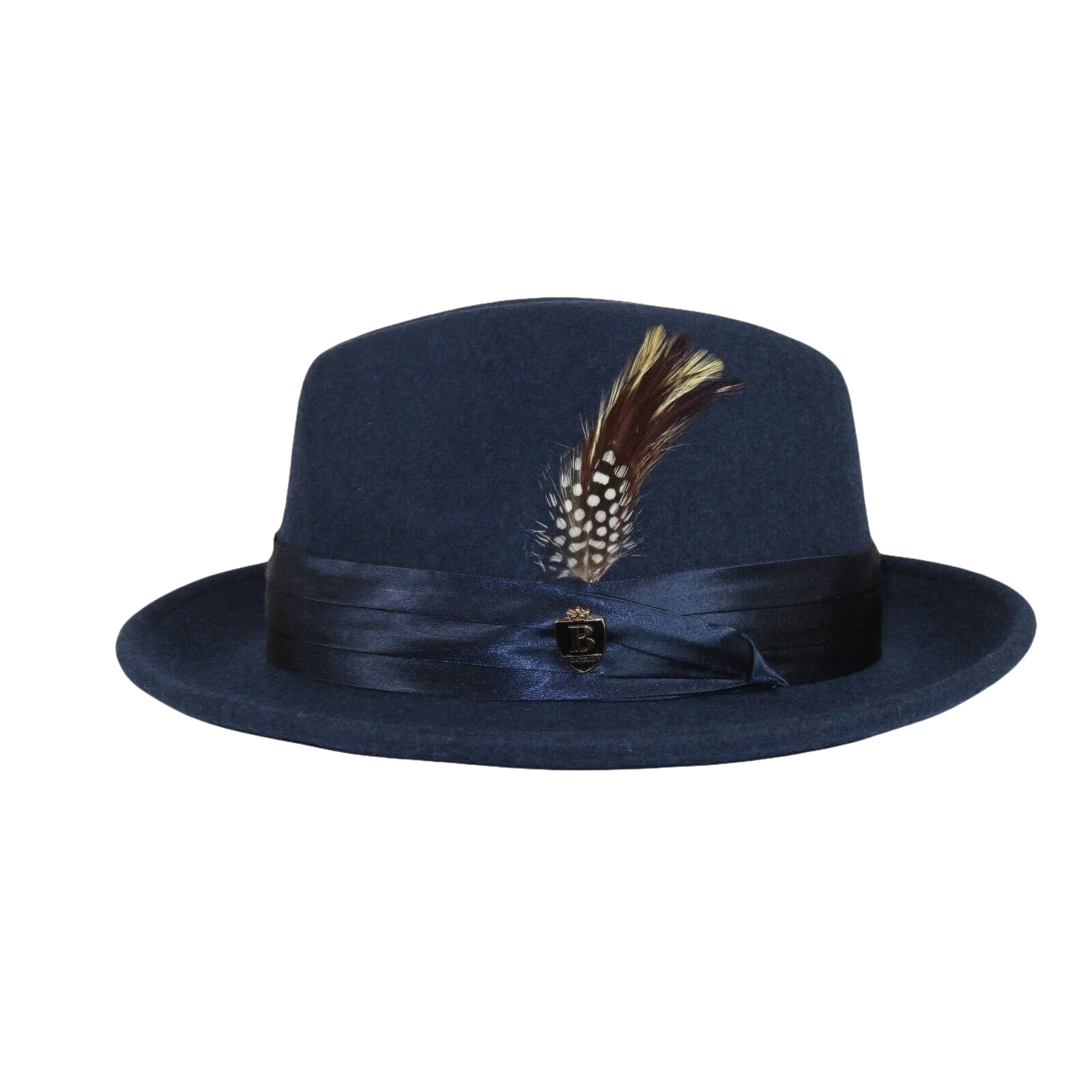 Men Bruno Capelo Hat Australian Wool Crushable Fedora Untouchable UN129 Denim - J.Valintin Men's Wear Legend - 24346