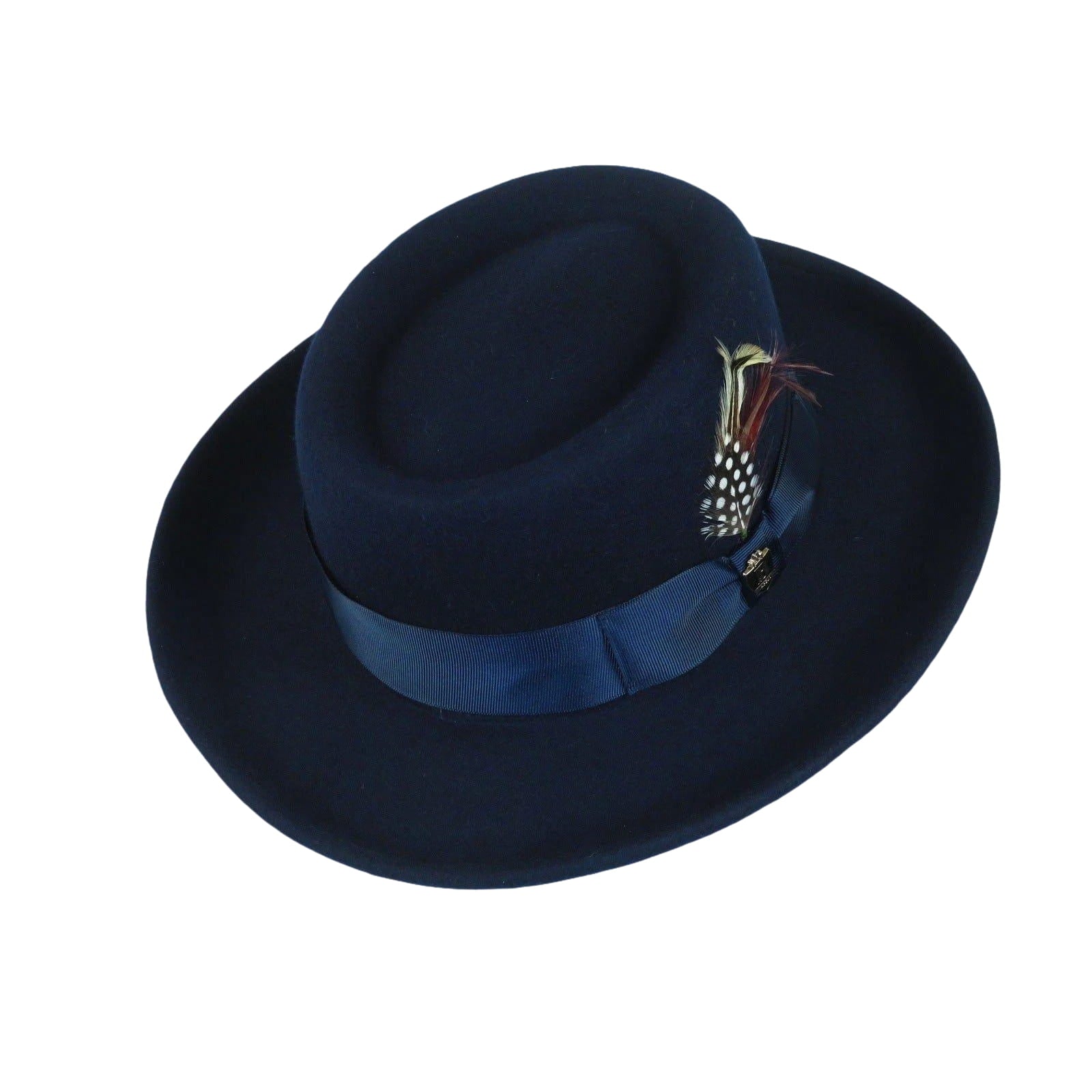 Men Bruno Capelo Hat Australian Wool Crushable Wide Brim GAMBLER GAM102 Navy - J.Valintin Men's Wear Legend - Gam102 - Navy - S