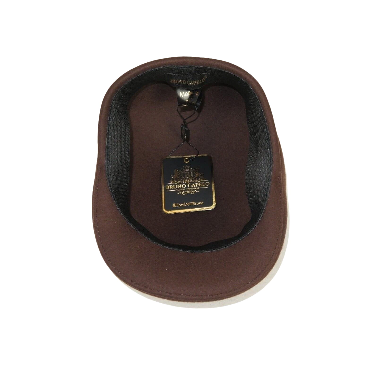 Men Fashion Classic Flannel Wool Ascot Ivy Hat Bruno Capelo Tyson TY101 Brown - J.Valintin Men's Wear Legend - 98099