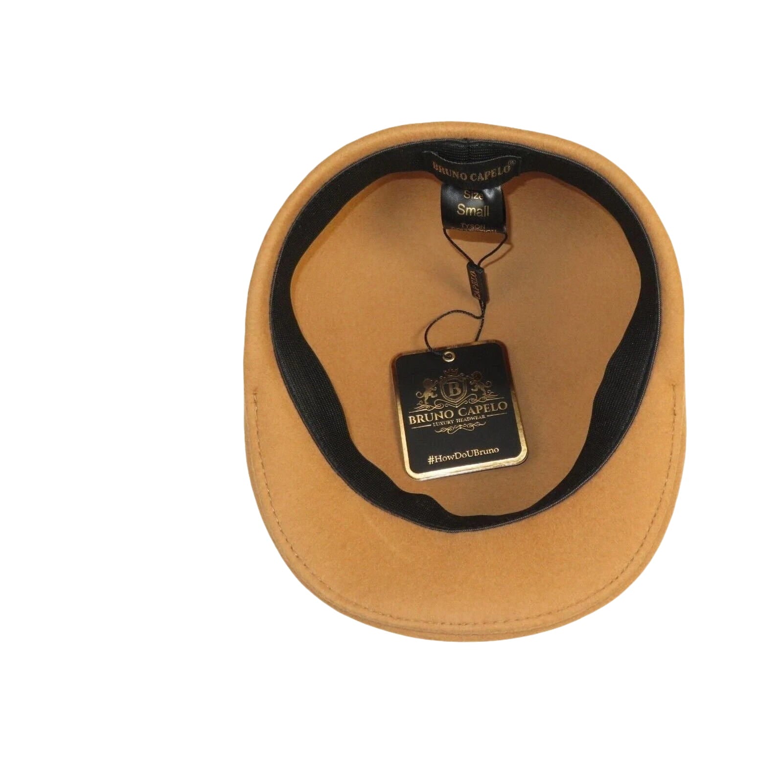 Men Fashion Classic Flannel Wool Ascot Ivy Hat Bruno Capelo Tyson TY103 Camel - J.Valintin Men's Wear Legend - 98103