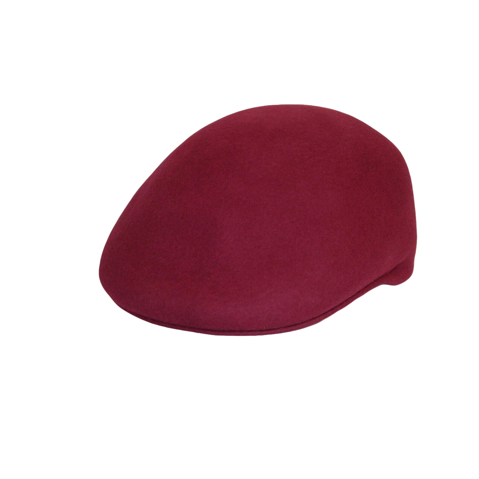 Men Fashion Classic Flannel Wool Ascot Ivy Hat by Bruno Capelo Tyson TY109A Wine - J.Valintin Men's Wear Legend - 98119