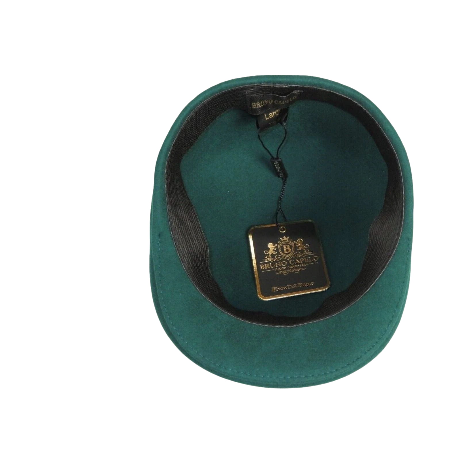 Men Fashion Classic Flannel Wool Ascot Ivy Hat by Bruno Capelo Tyson TY110 Green - J.Valintin Men's Wear Legend - 98123