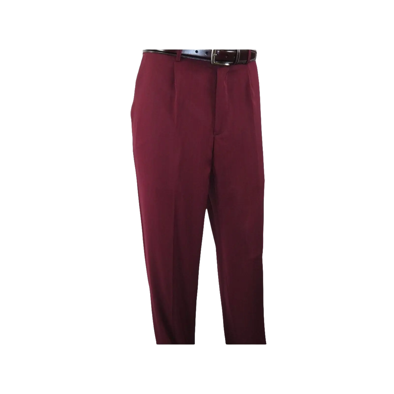 Men INSERCH 2pc Walking Leisure Suit Shirt Pants Set Short Sleeves 9356 Burgundy - J.Valintin Men's Wear Legend - 94144