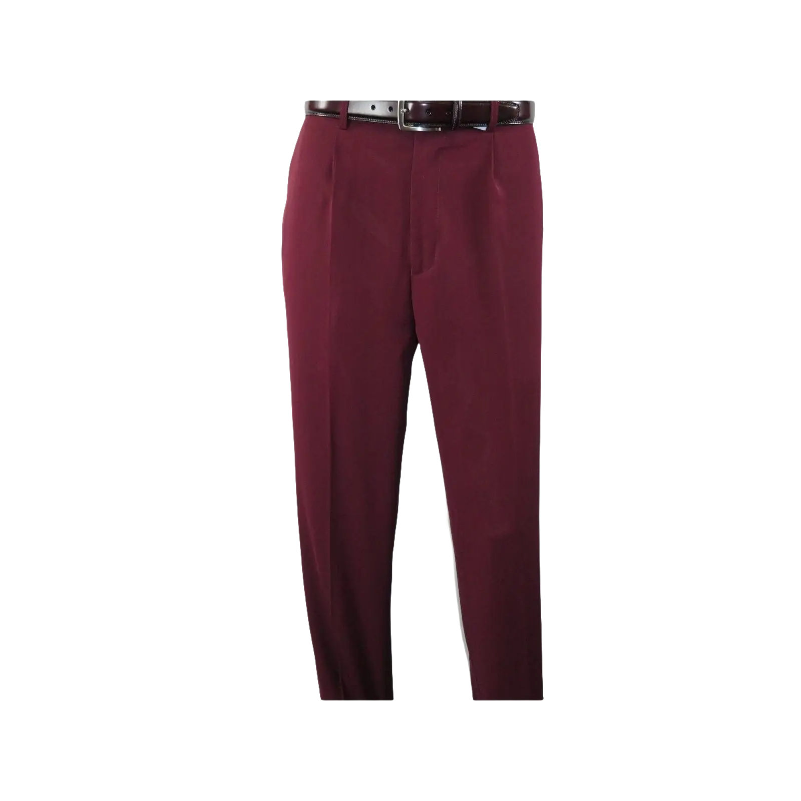 Men INSERCH 2pc Walking Leisure Suit Shirt Pants Set Short Sleeves 9356 Burgundy - J.Valintin Men's Wear Legend - 94144