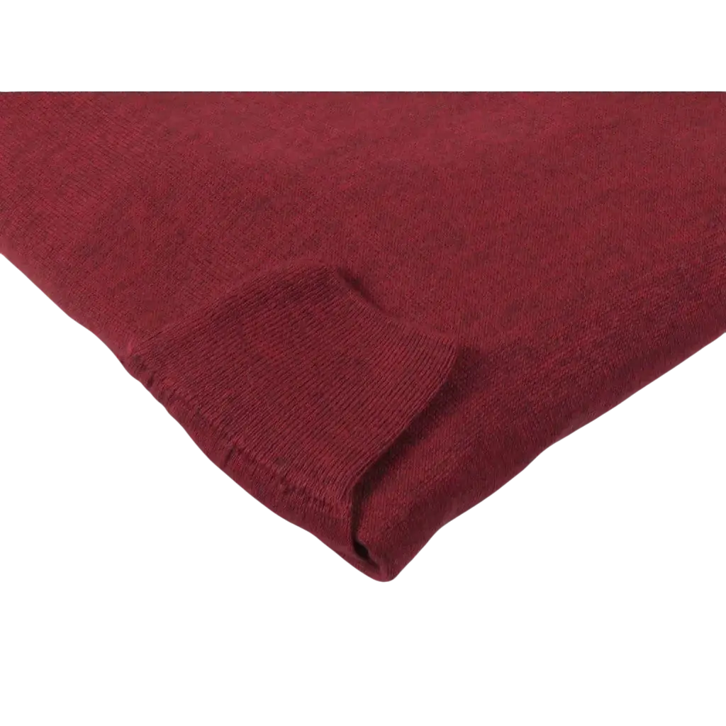 Men PRINCELY Soft Comfort Merinos Wool Sweater Knits Mock 1011 - 00 Cranberry - J.Valintin Men's Wear Legend - 1011 - 00 Cran - M