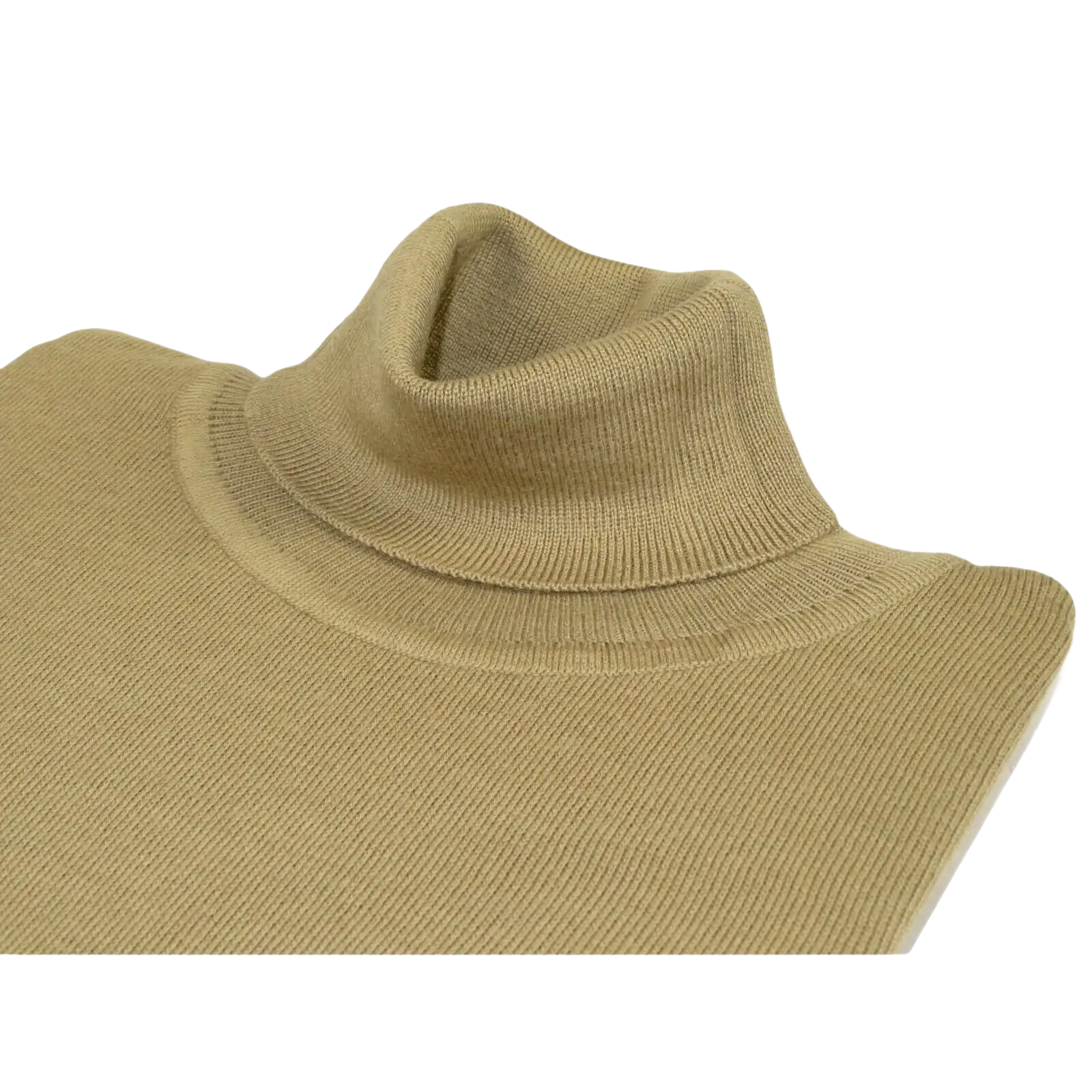 Men PRINCELY Turtle neck Sweater From Turkey Soft Merino Wool 1011 - 80 Taupe - J.Valintin Men's Wear Legend - 96729