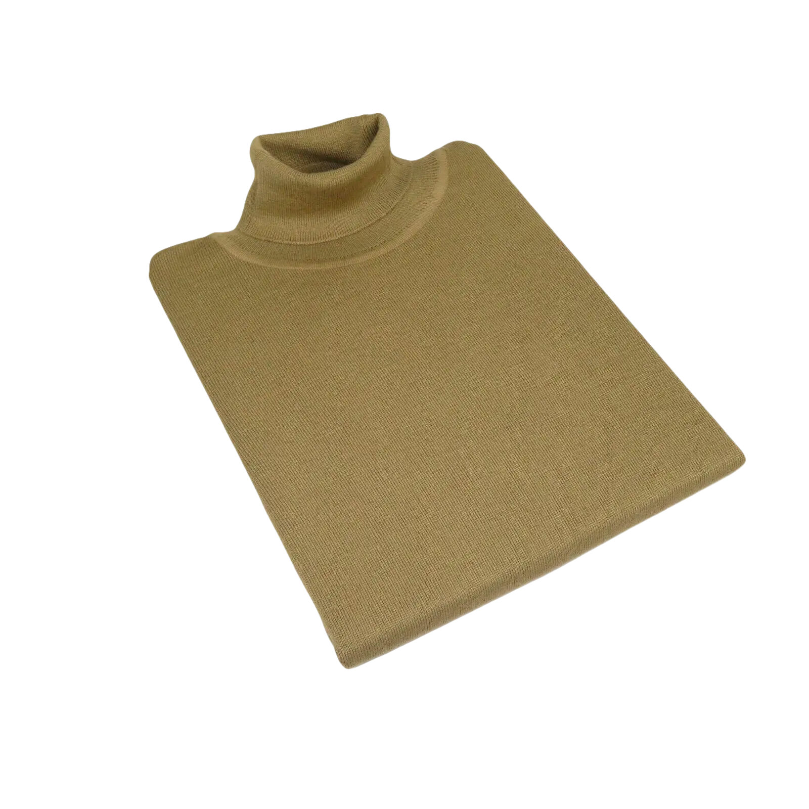 Men PRINCELY Turtle neck Sweater From Turkey Soft Merino Wool 1011 - 80 Taupe - J.Valintin Men's Wear Legend - 96729