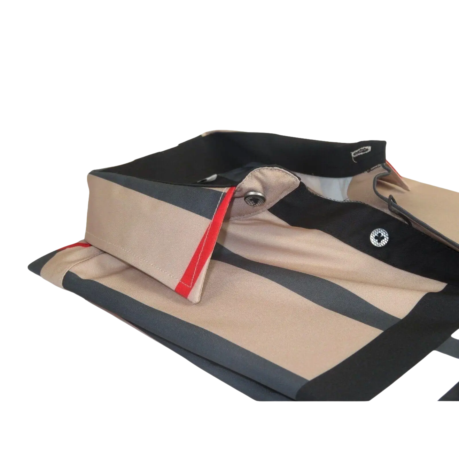 Men Sports Shirt by DE - NIKO Long Sleeves Fashion Print Soft Modal NK1010 Tan - J.Valintin Men's Wear Legend - 100151