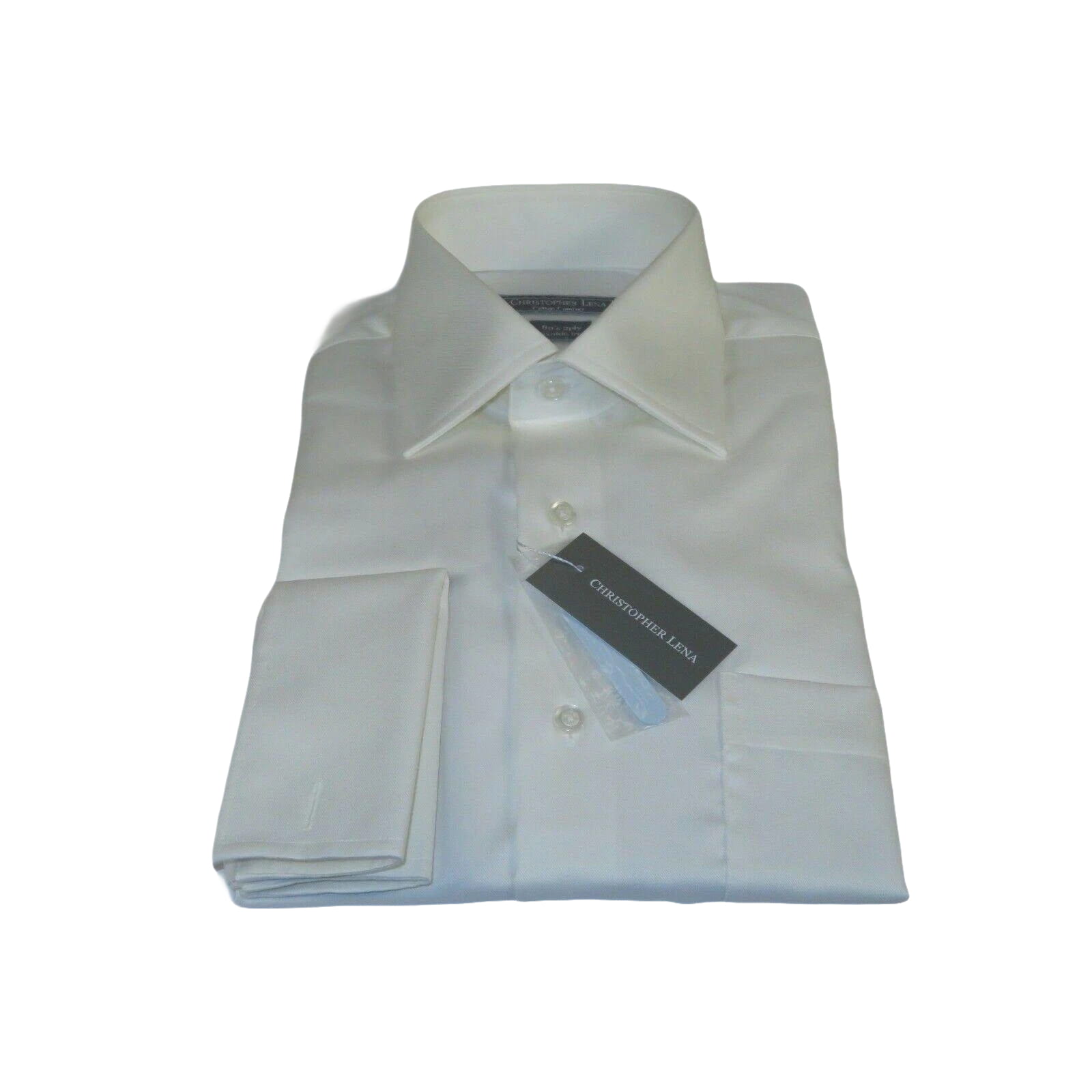 Men's Dress Shirt Christopher Lena 100% Cotton Wrinkle Free C507WD0F Ecru - J.Valintin Men's Wear Legend - 92320