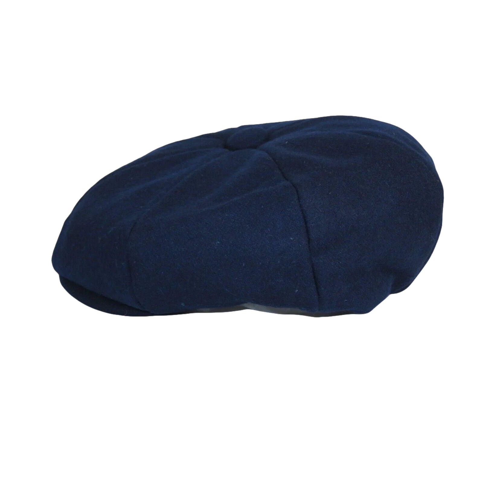 Mens Fashion Classic Flannel Wool Apple Cap Hat by Bruno Capelo ME902 Navy Blue - J.Valintin Men's Wear Legend - 98139