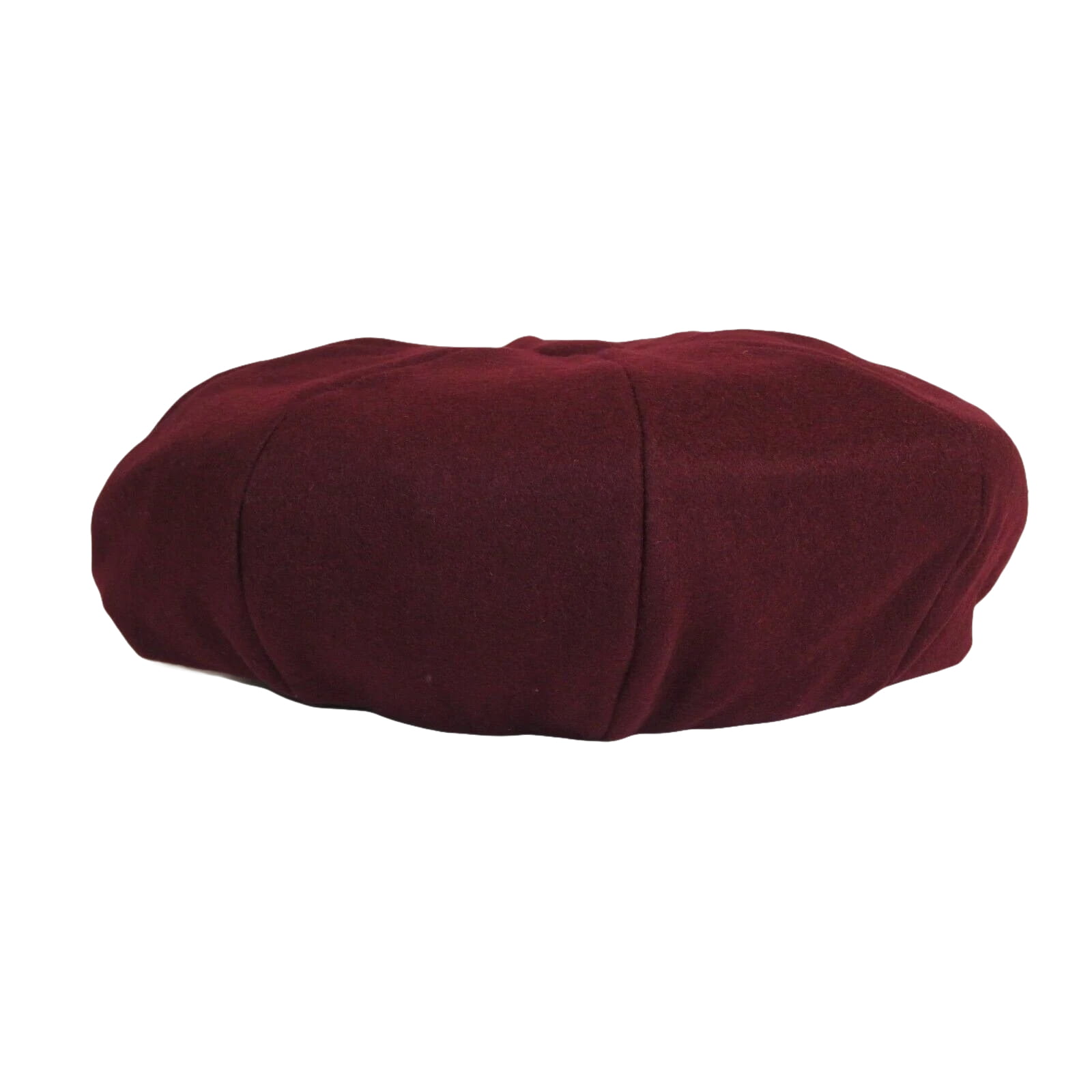 Mens Fashion Classic Flannel Wool Apple Cap Hat by Bruno Capelo ME906 Burgundy - J.Valintin Men's Wear Legend - 98155
