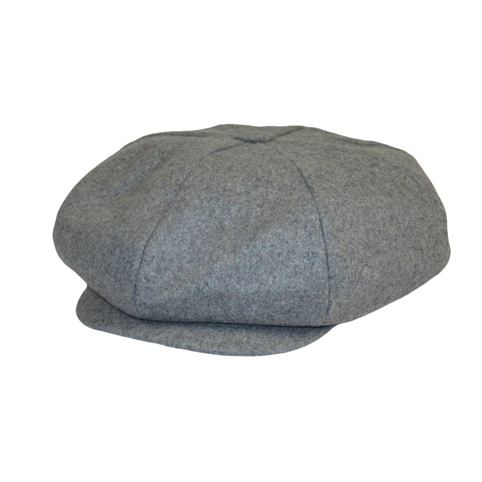 Mens Fashion Classic Flannel Wool Apple Cap Hat by Bruno Capelo ME907 Gray - J.Valintin Men's Wear Legend - ME907 - Gray - S