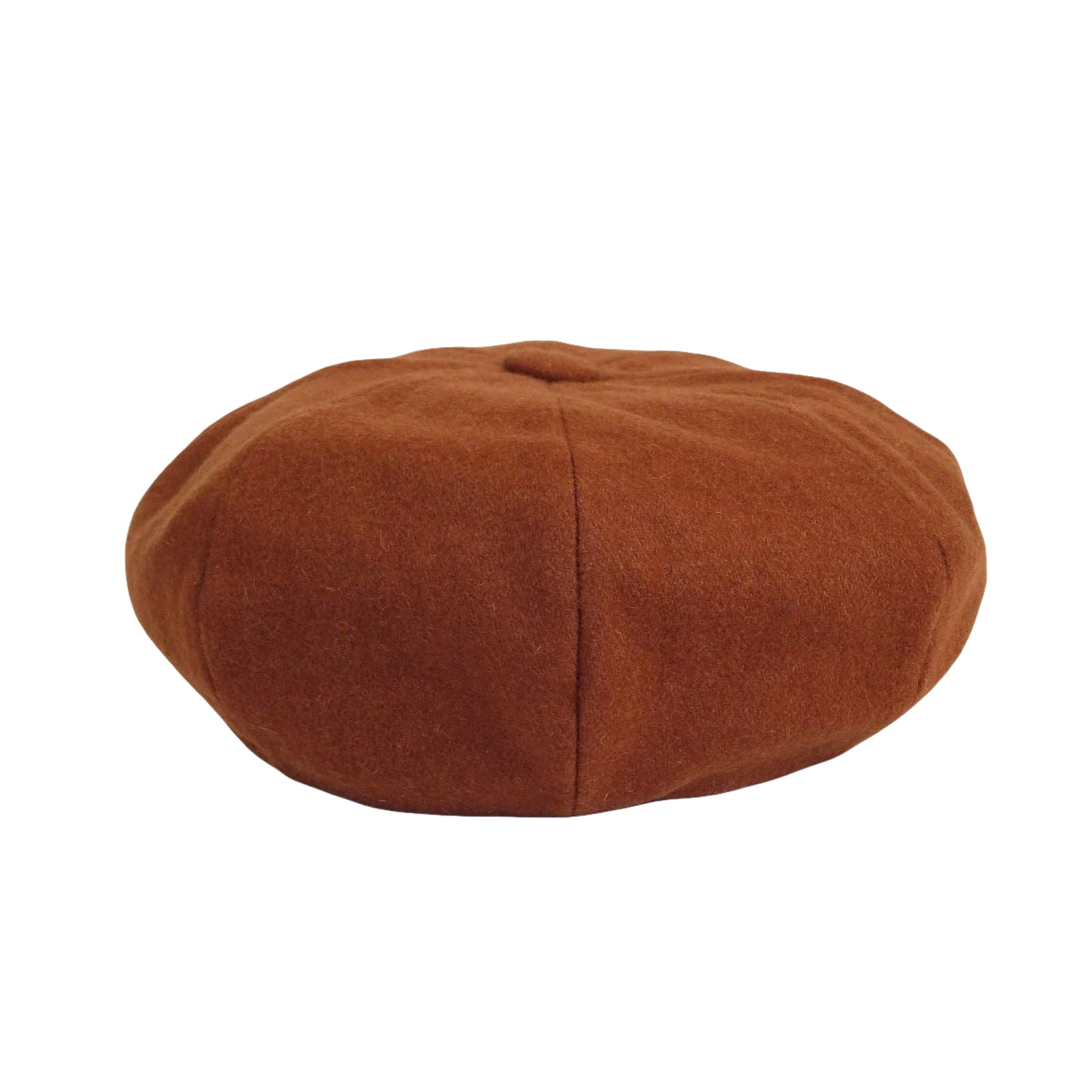 Mens Fashion Classic Flannel Wool Apple Cap Hat by Bruno Capelo ME908 Brandy - J.Valintin Men's Wear Legend - ME908 - Brandy - S