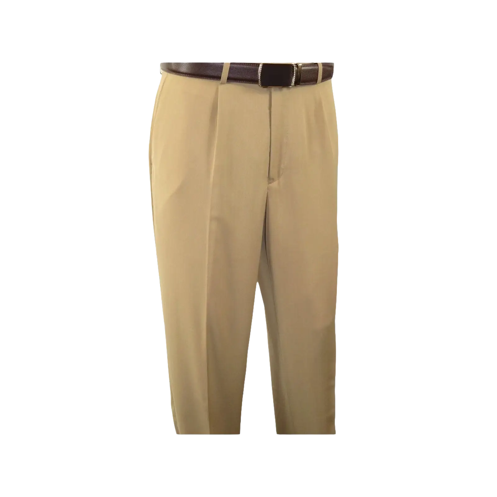 Mens INSERCH 2pc Walking Leisure Suit Shirt Pants Set Short Sleeves 9356 Khaki - J.Valintin Men's Wear Legend - 94120