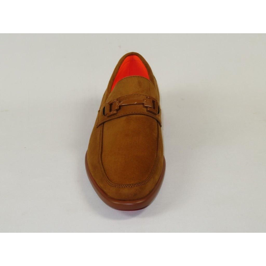 Men's TAYNO Shoes Soft Micro Suede Slip - on Loafer THE CAPRIO S Camel - J.Valintin Men's Wear Legend - Caprio S - Camel - 10