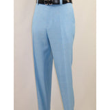 Men's Linen Pants by Inserch P3116 Light Blue Size 38 Waist