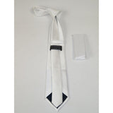 Men's Tie and Hankie Set Soft Microfiber Silky Vito Rofolo by J.Valintin VTR-50