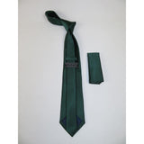 Men's Tie and Hankie Set Soft Microfiber Silky Vito Rofolo by J.Valintin VTR-55