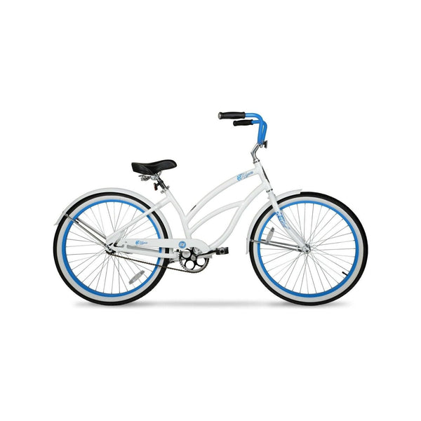 Hyper Bicycles 26 In. Women's Beach Cruiser White Fast Shipping New.