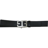 Men North Woods VALENTINI Leather Belt Adjustable Removable Buckle NWT07 Black