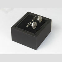 Mens Cufflinks by Vitorofolo Use for French Cuff Shirt V29-3 Silver Plated