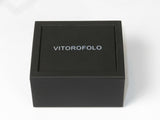 Mens Cufflinks by Vitorofolo Use for French Cuff Shirt V29-3 Silver Plated