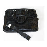 Mens Leather Hand Bag Laptop Notebook Office Business Briefcase #bag4 Black