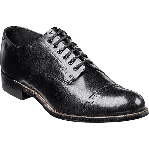 00012, Stacy Adams Leather Shoes Madison Lace Up Cap Toe All colors - J.Valintin Men's Wear Legend - 00012,01,8D