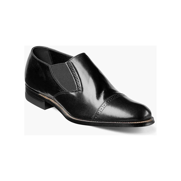 00017 , Stacy Adams Leather Shoes Madison Slip On Cap Toe