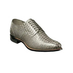 00055, Stacy Adams Leather Shoes Anaconda Print Lace Up All Colors - J.Valintin Men's Wear Legend - 92850