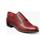 00055, Stacy Adams Leather Shoes Anaconda Print Lace Up All Colors - J.Valintin Men's Wear Legend - 92878