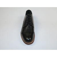 00107, Stacy adams Leather Shoes Cap Toe Oxford Lace Up Black