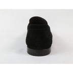 Men's Shoes By SHENBINS Genuine Soft Suede Leather Hand Made in Turkey 0053 Black