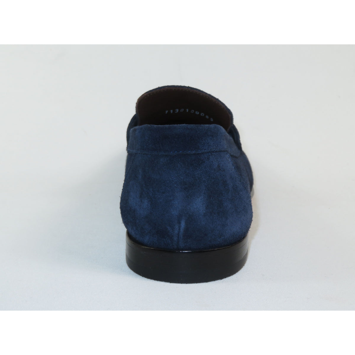 Men's Shoes By SHENBINS Genuine Soft Suede Leather Hand Made in Turkey 0053 Navy Blue