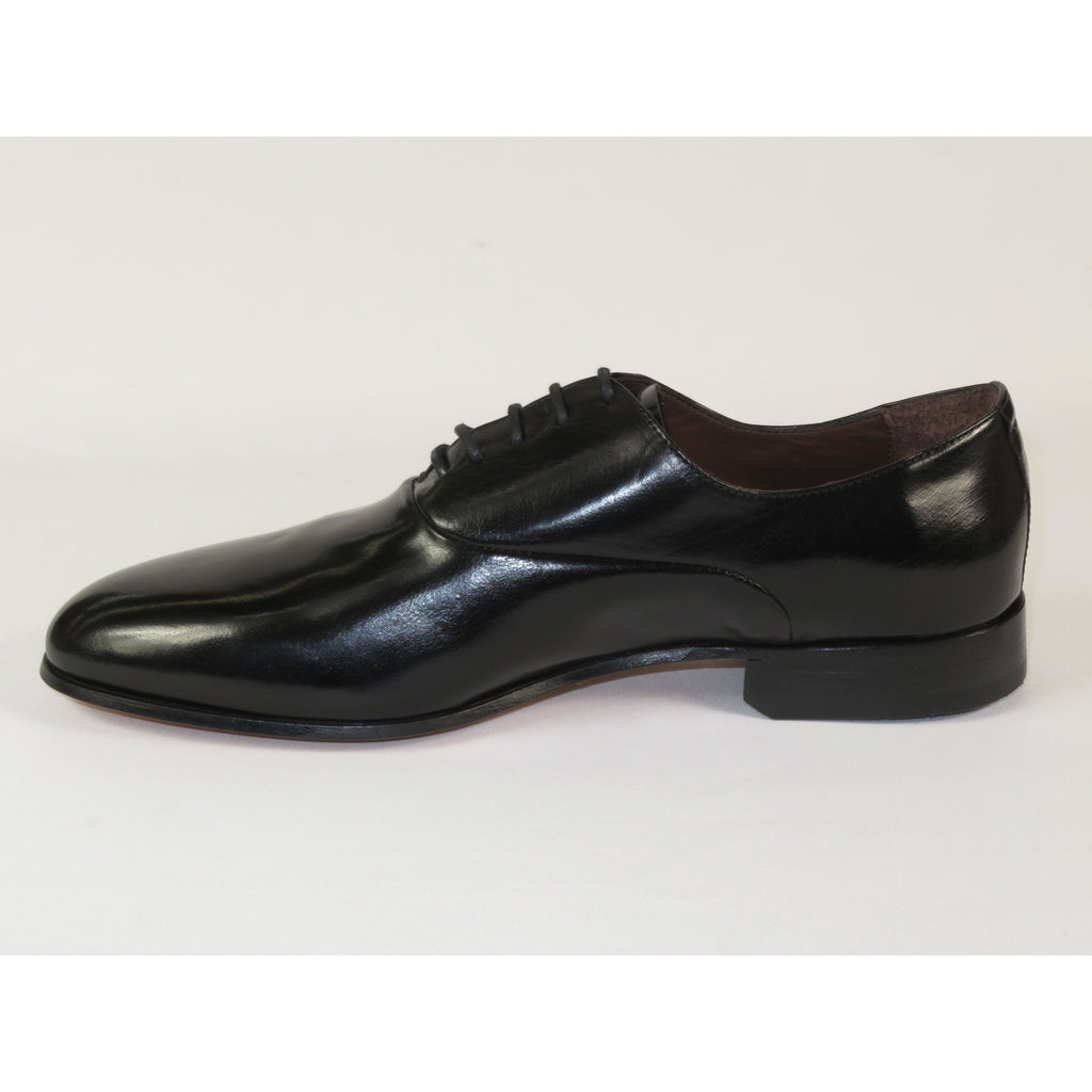 Men's Shoes By SHENBINS Genuine Soft Buffalo Leather Hand Made in Turkey 0056 Black