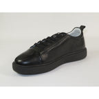 Men's Fashion Sneaker Shoes By SHENBINS Soft Deer Leather Hand Made in Turkey 0168 Black