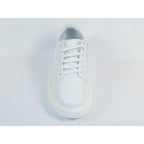 Men's Fashion Sneaker Shoes By SHENBINS Soft Deer Leather Hand Made in Turkey 0168 White