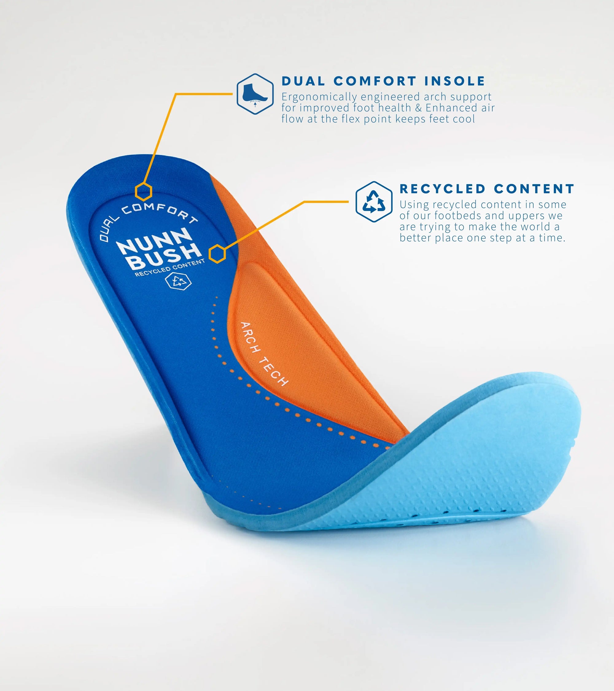 Nunn Bush Odell II Wingtip Boot Lightweight Tan Crazy Horse 85089-239