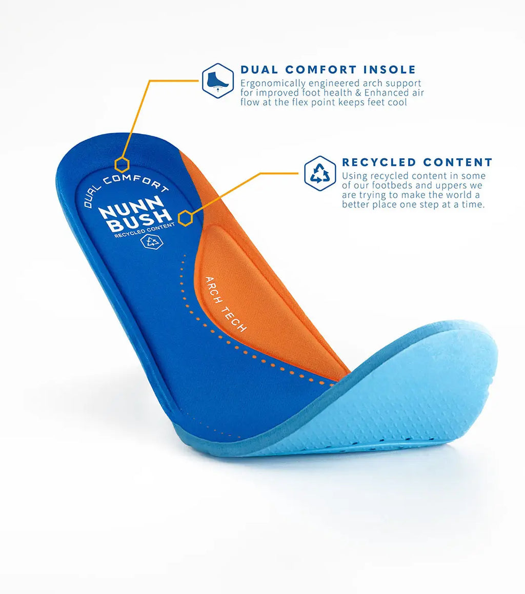 Nunn Bush Griff Suede Plain Toe Oxford Casual Shoes Stone 85107-275