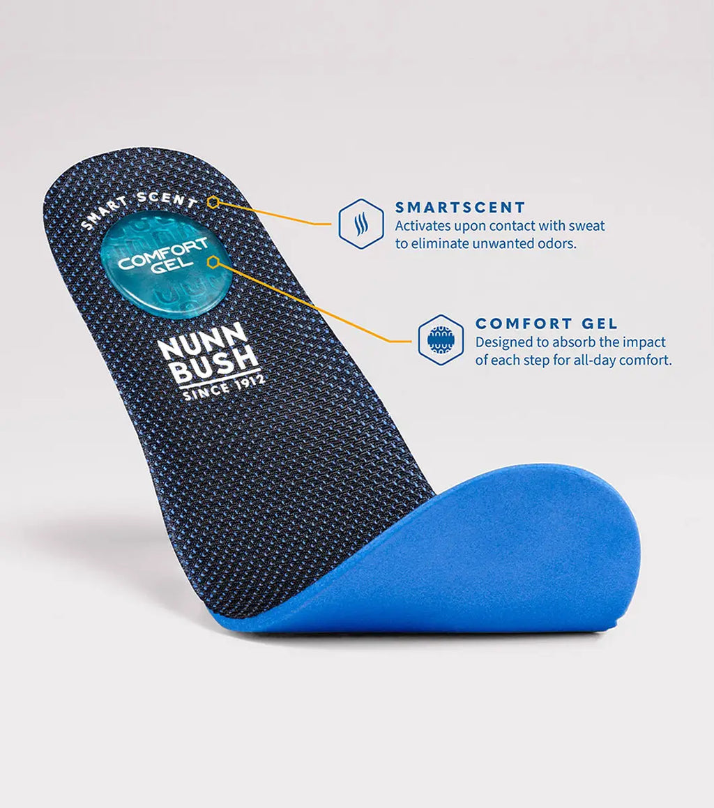 Nunn Bush Hyde II Moc Toe Slip On Shoes Comfortable Black 81360-001