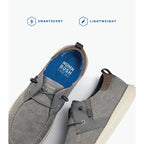 Nunn Bush Brewski Moc Toe Slip On Walking Shoes Gray 84902-020