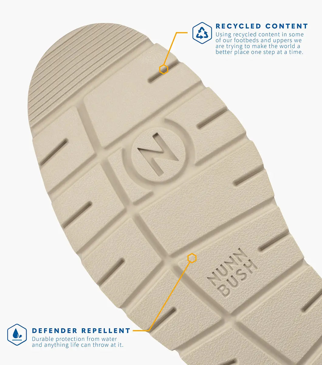 Nunn Bush Karnak Plain Toe Chelsea Boot Leather Tan Crazy Horse  85137-239