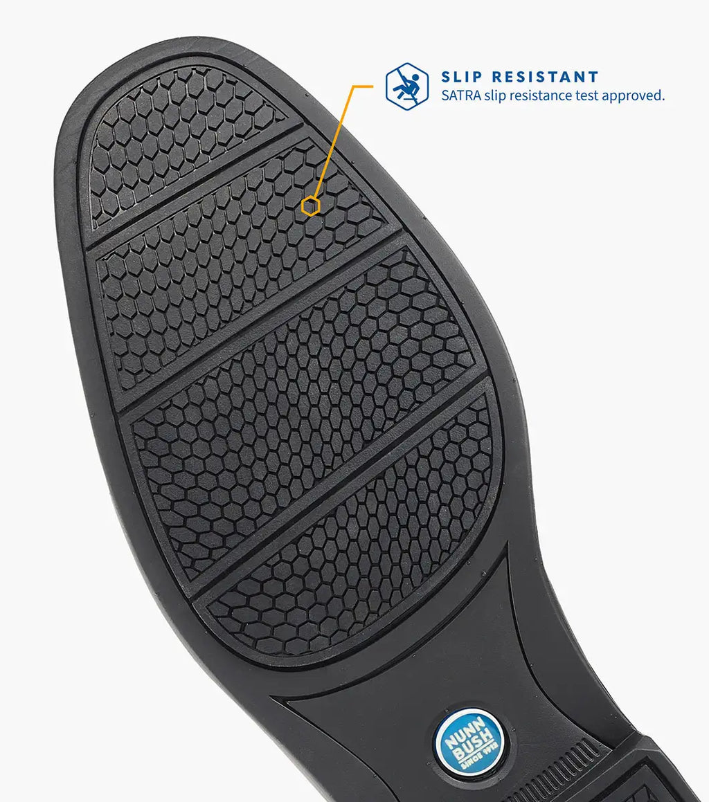 Nunn Bush Jarvis Plain Toe Oxford Men's Shoes Dressy Cognac 81544-221