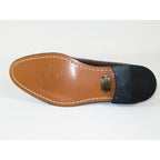 Men's Shoes By SHENBINS Genuine Leather Hand Made in Turkey 0319 Brown Crocodile