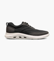 Nunn Bush Ponte Knit Moc Toe Sneaker Lightweight Black Multi 85116-009